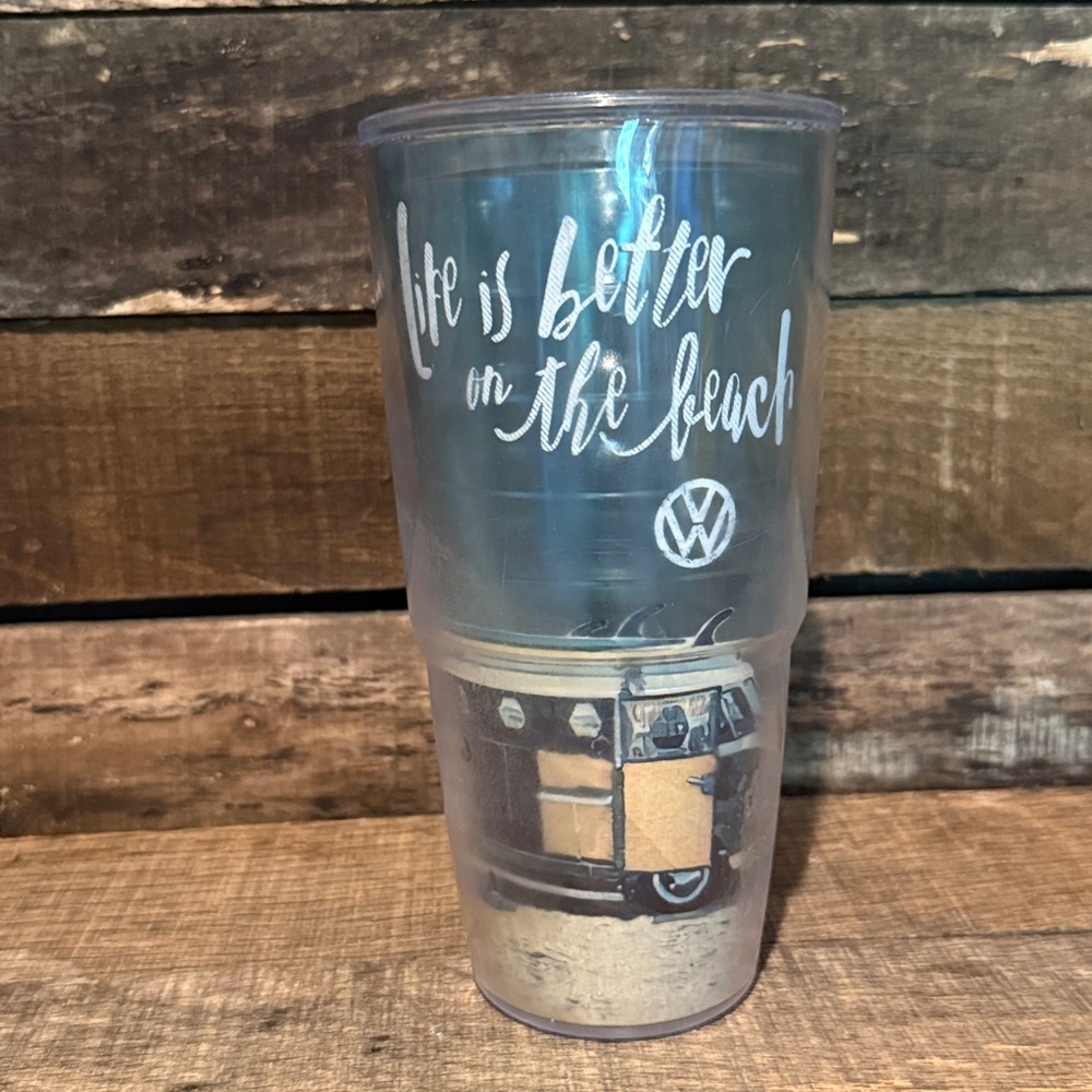 💰BOGO FREE VW Volkswagen Tervis Tumbler Better At the Beach - Picture 2 of 7